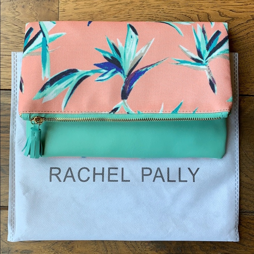 NWOT Rachel Pally Reversible Fold Over Clutch